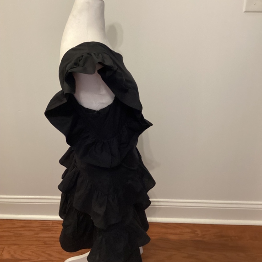 ONE SHOULDER RUFFLE MiniDress - Picture 9 of 9